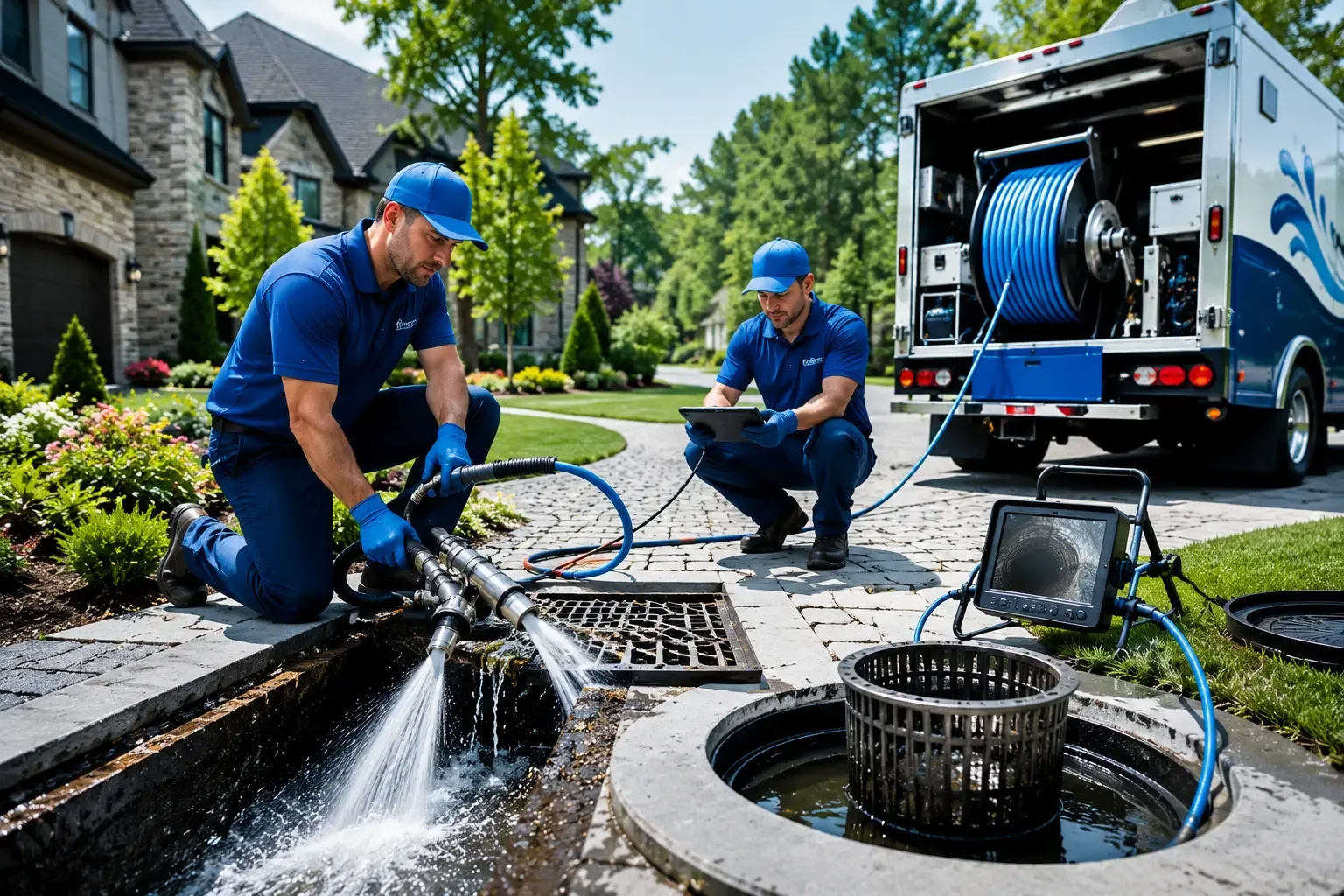 Local outdoor drain cleaning professionals in Markesan, WI