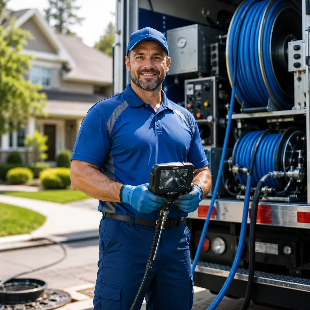 Local outdoor drain cleaning specialists in Markesan, WI